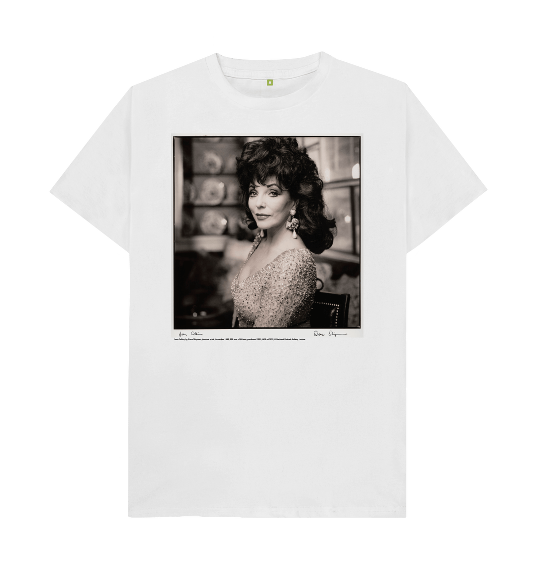 White printed t shirt front