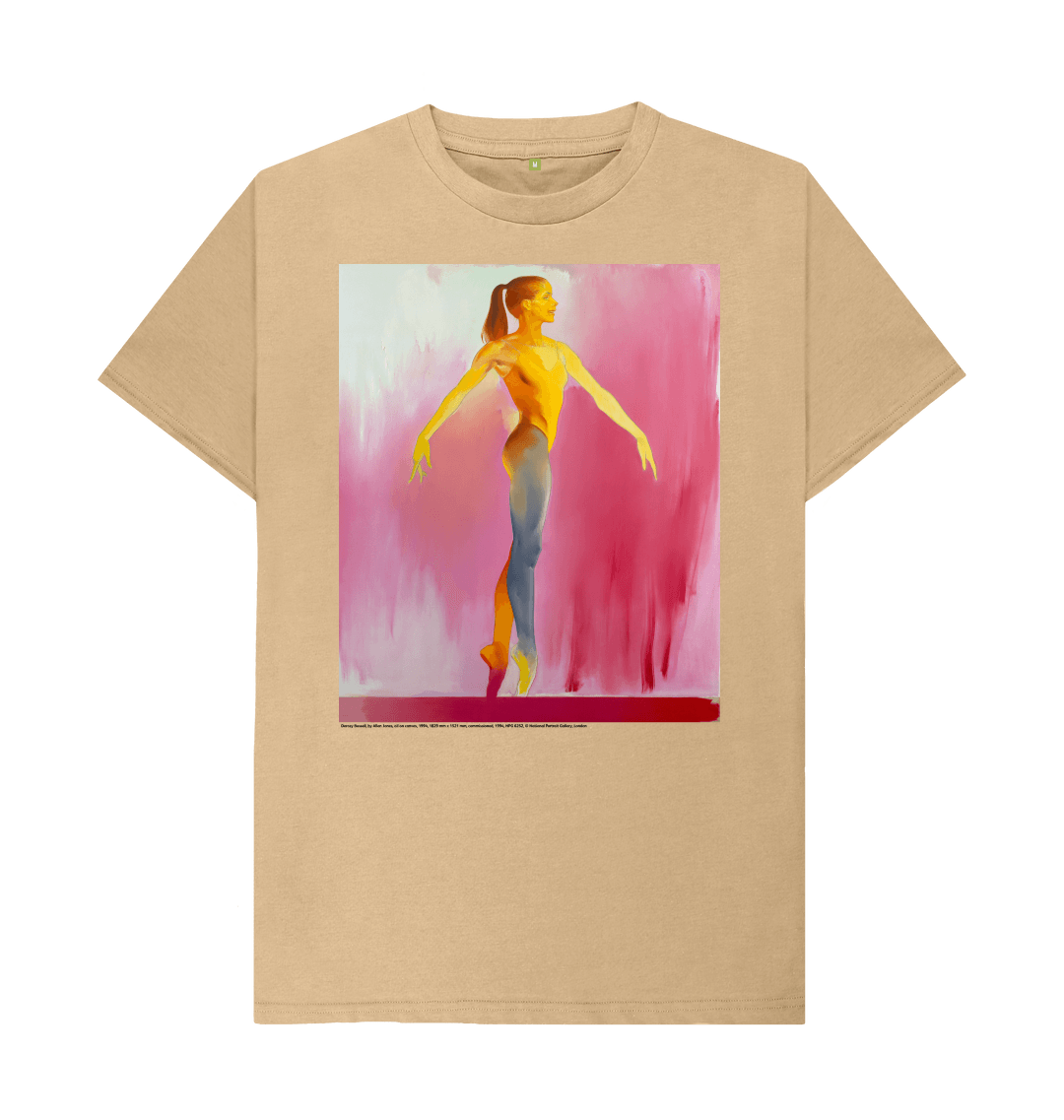 Sand printed t shirt front