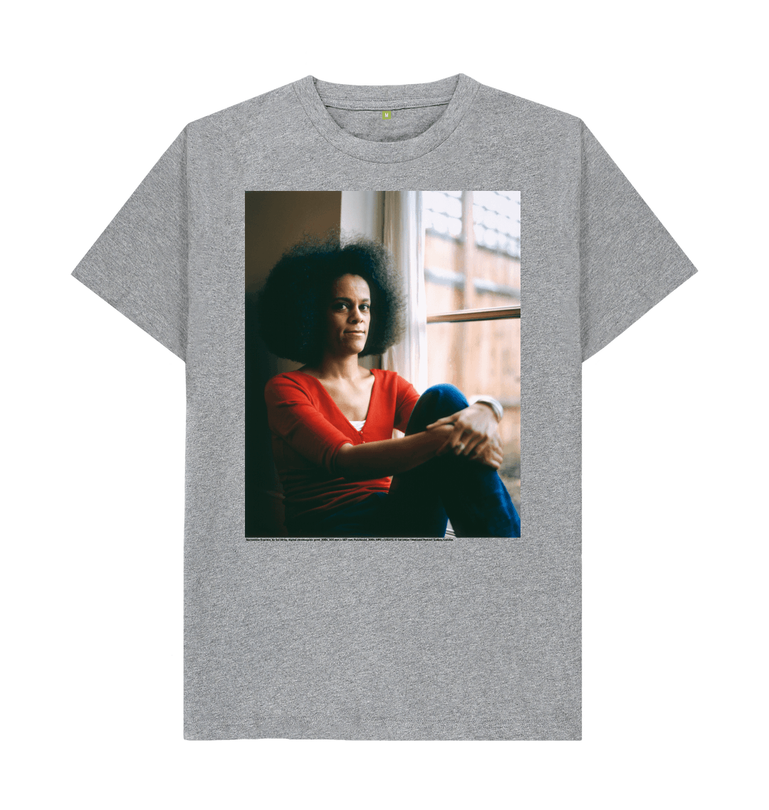 Athletic grey printed t shirt front
