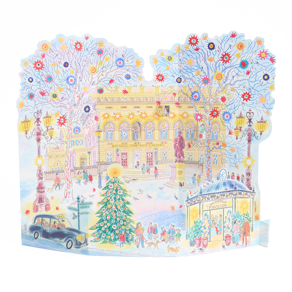 Emily sutton national portrait gallery advent calendar 3d