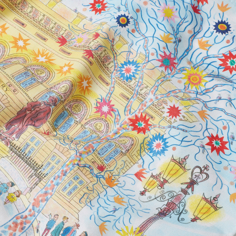 Emily sutton tea towel close up detail