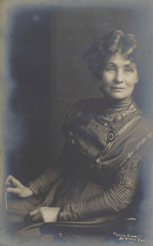 Emmeline Pankhurst by Lena Connell (later Beatrice Cundy), NPG x 201305.