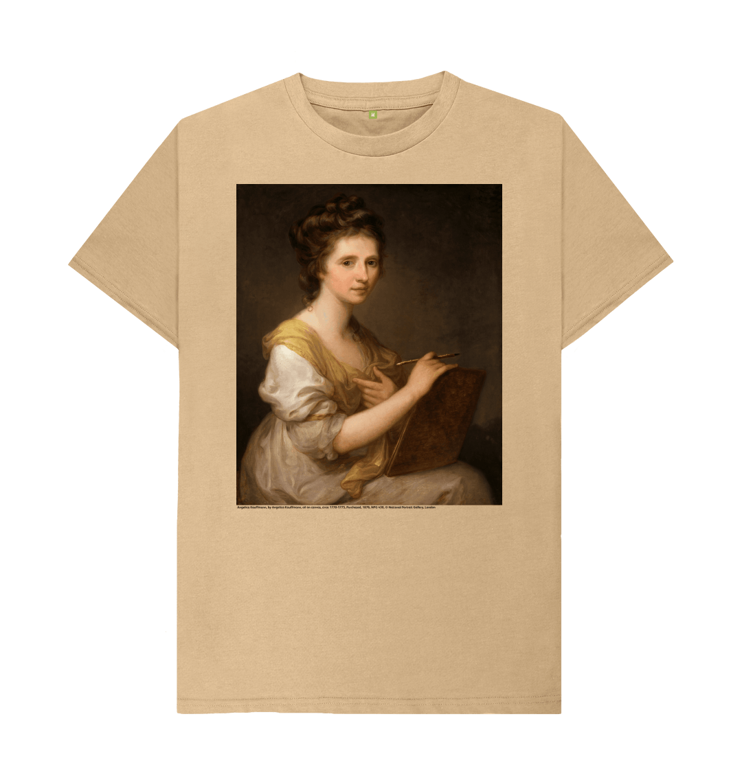 Sand printed t shirt front
