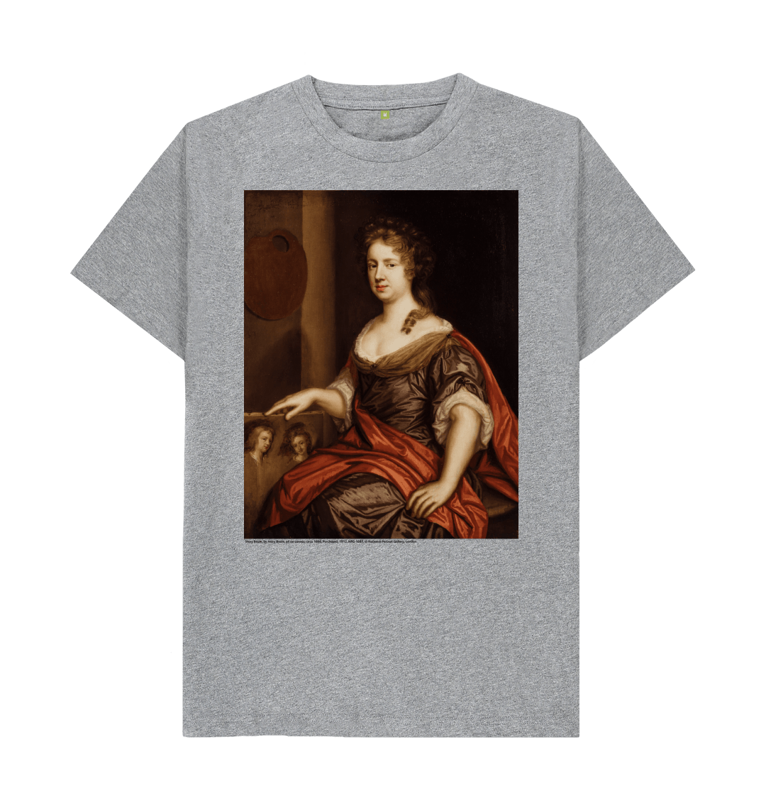 Athletic grey printed t shirt front