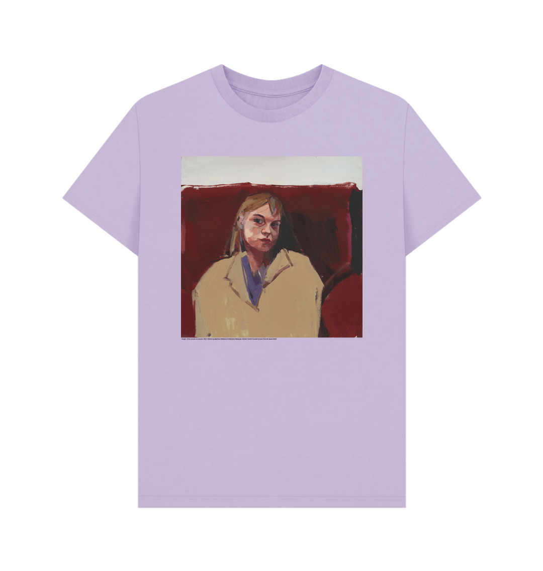 Lilac printed t shirt