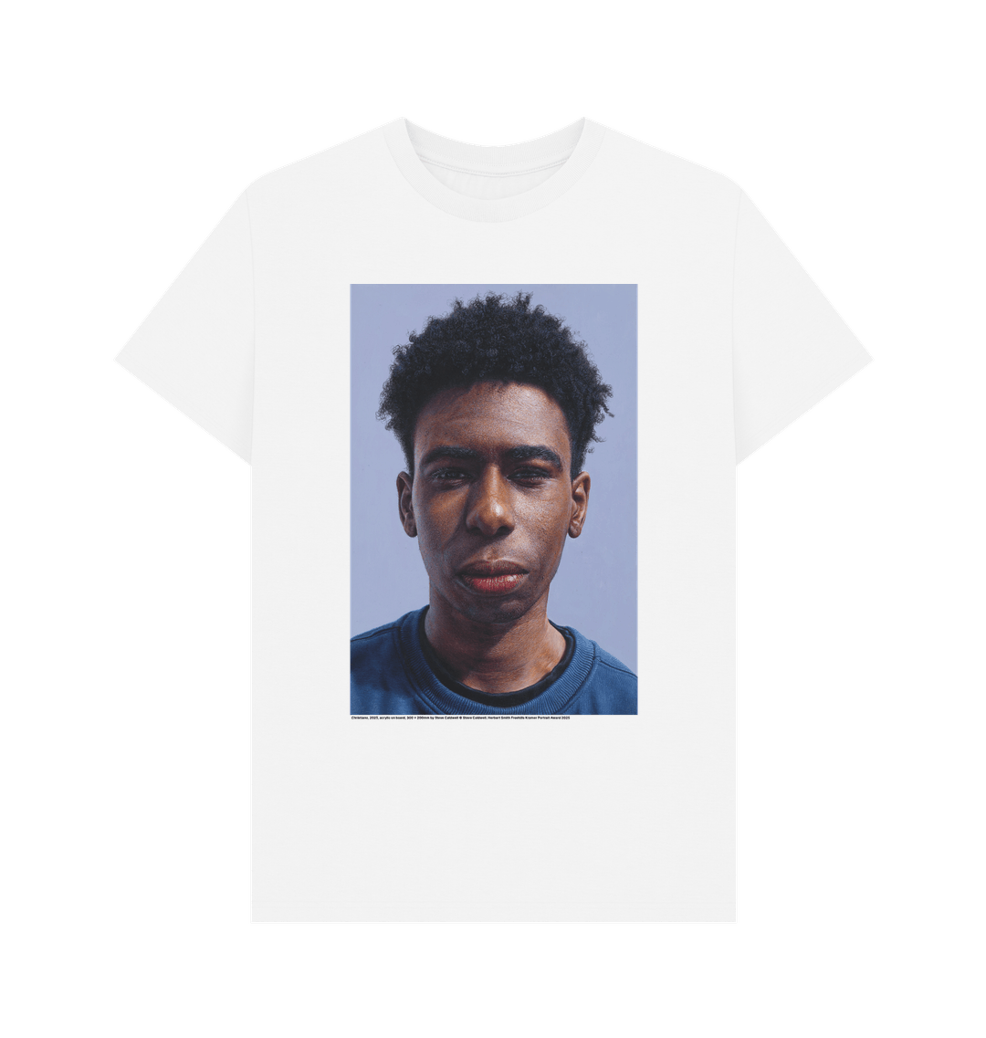 White printed t shirt