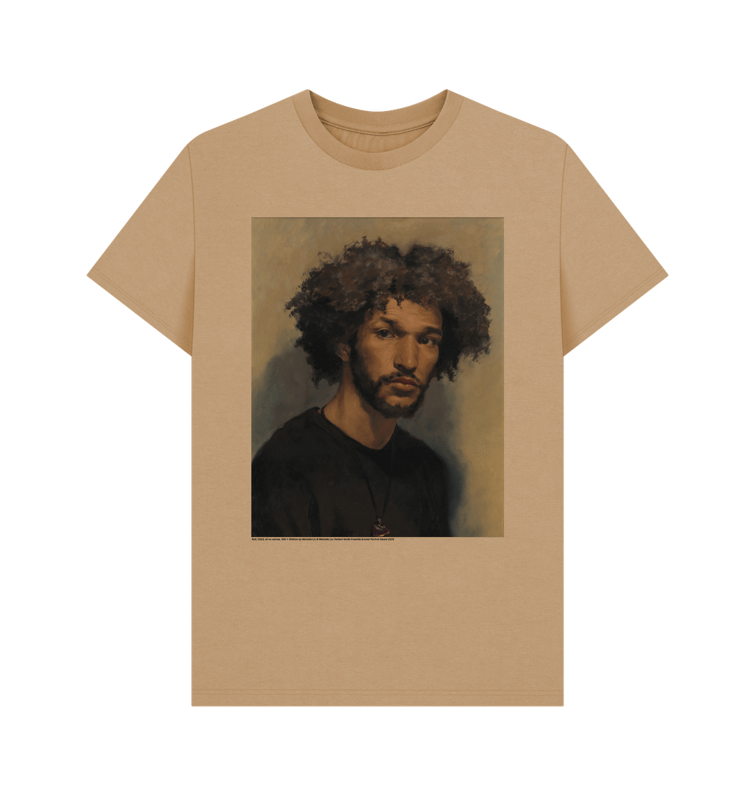 Sand printed t shirt