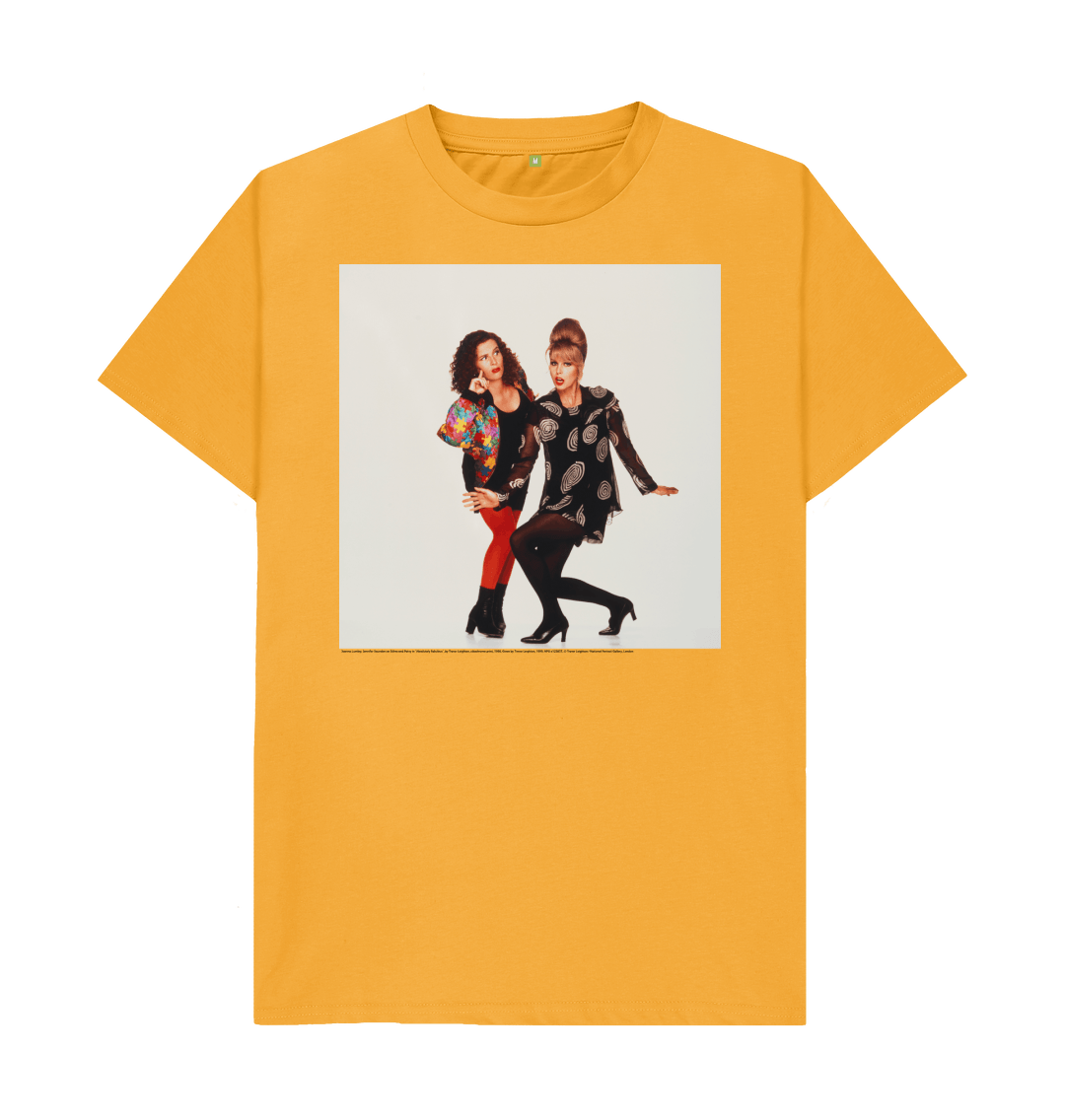 Mustard printed t shirt front