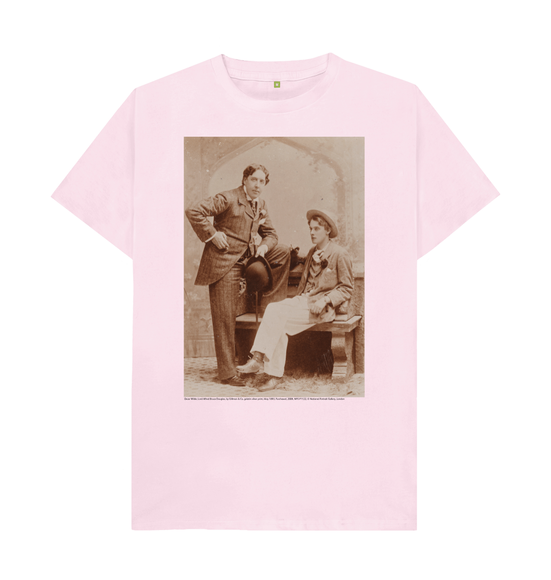 Pink printed t shirt front