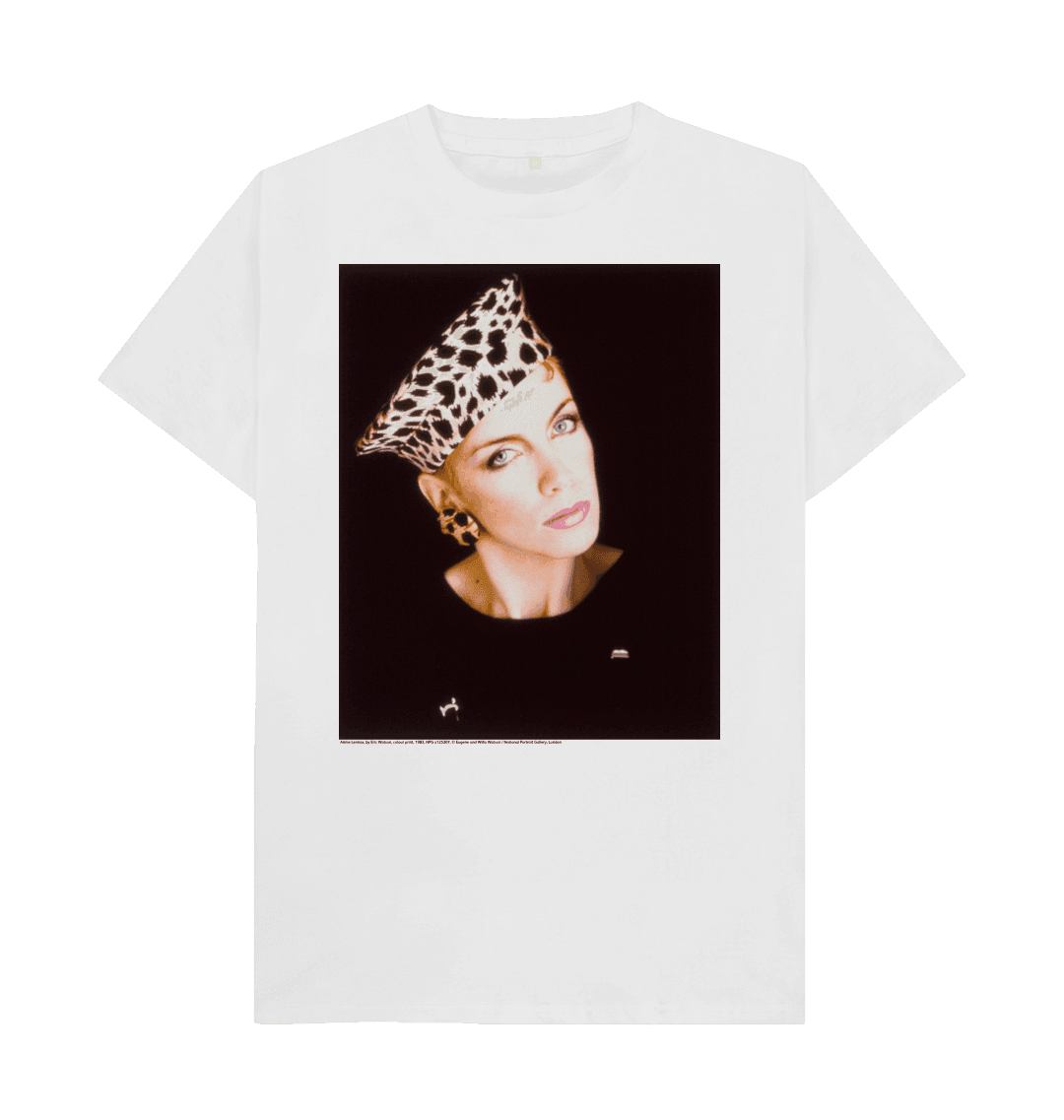White printed t shirt front