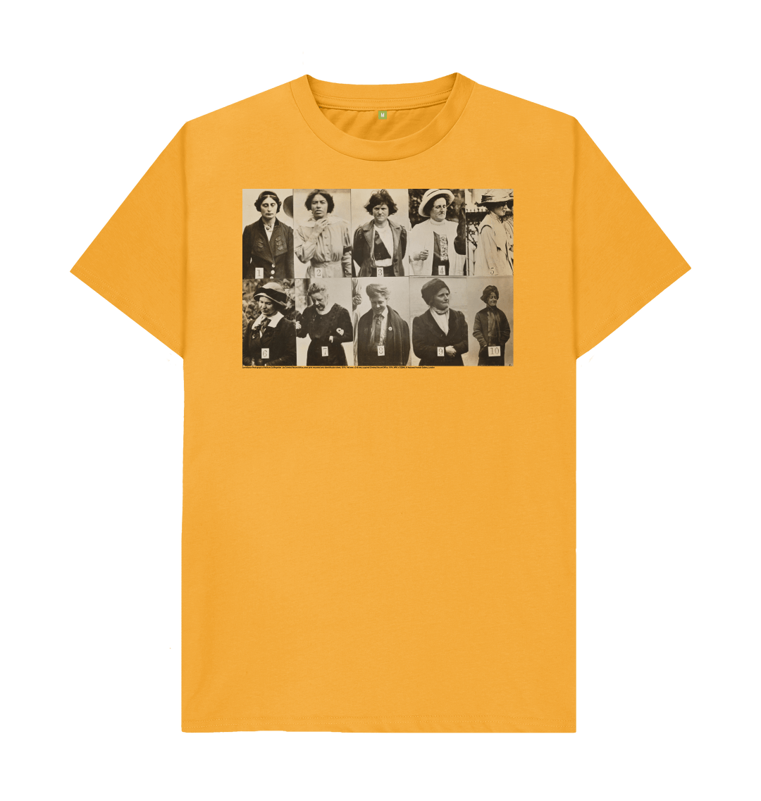 Mustard printed t shirt front