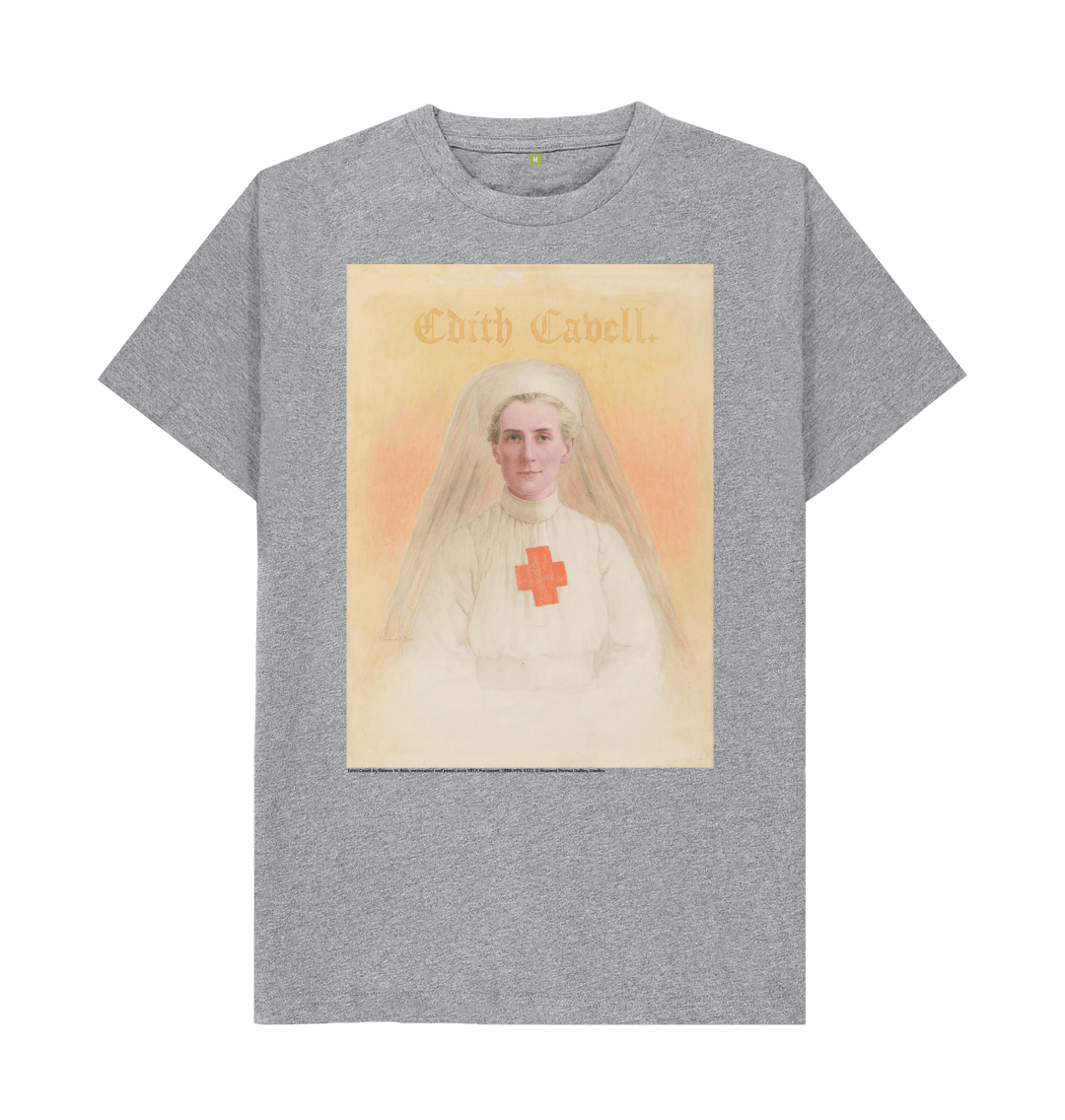 Athletic grey printed t shirt front