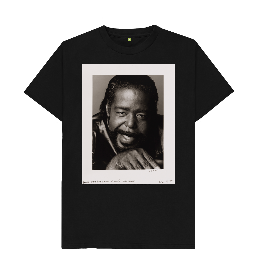 Black printed t shirt front