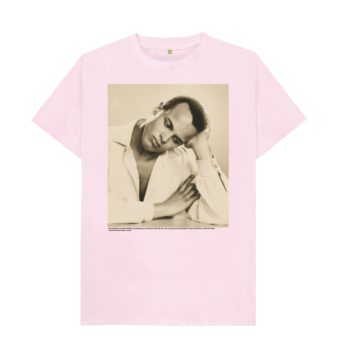 Pink printed t shirt front