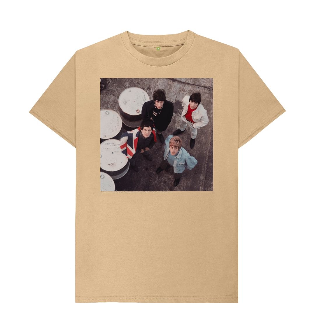 Sand printed t shirt front