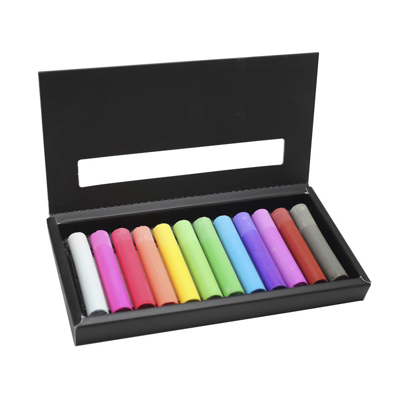 Kitpas dustless art chalks set 12 colours