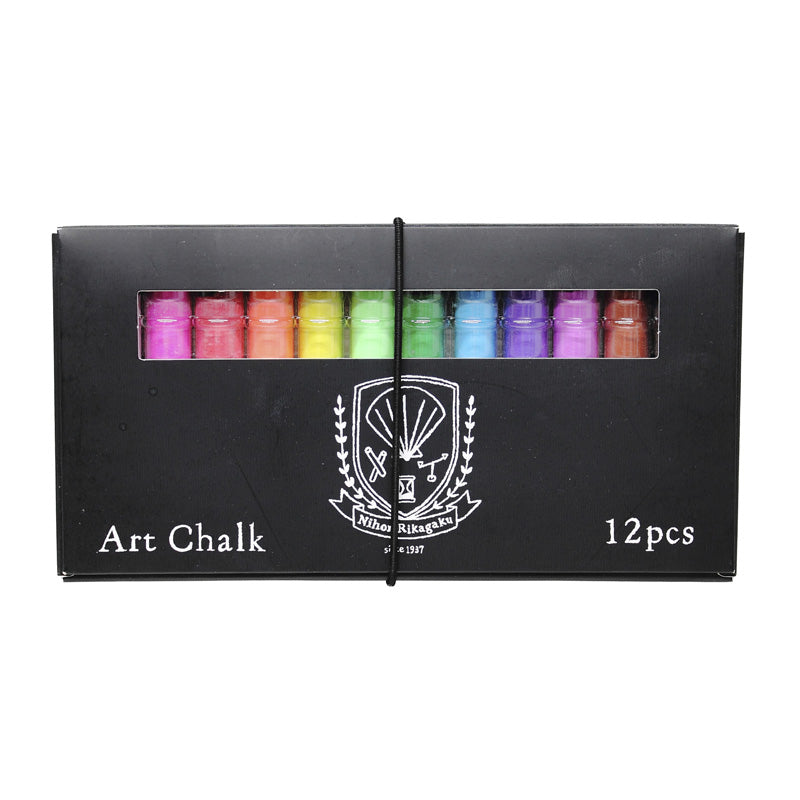 Kitpas dustless art chalks set 12