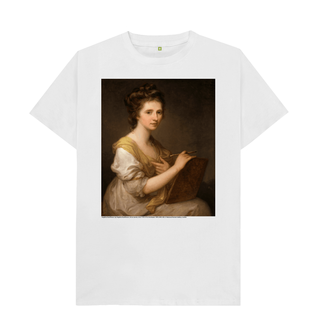 White printed t shirt front