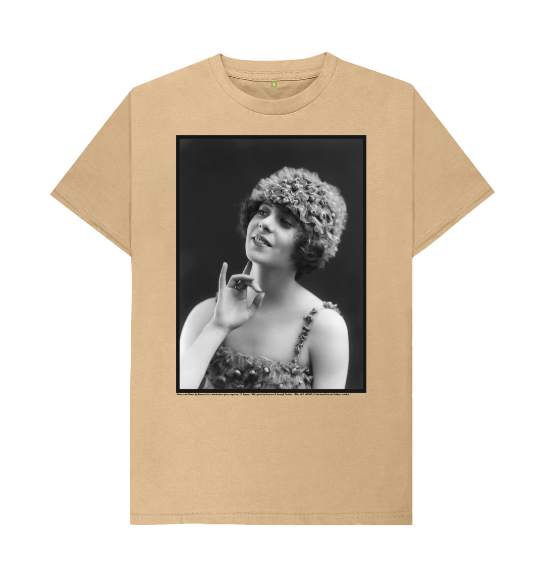 Sand printed t shirt front