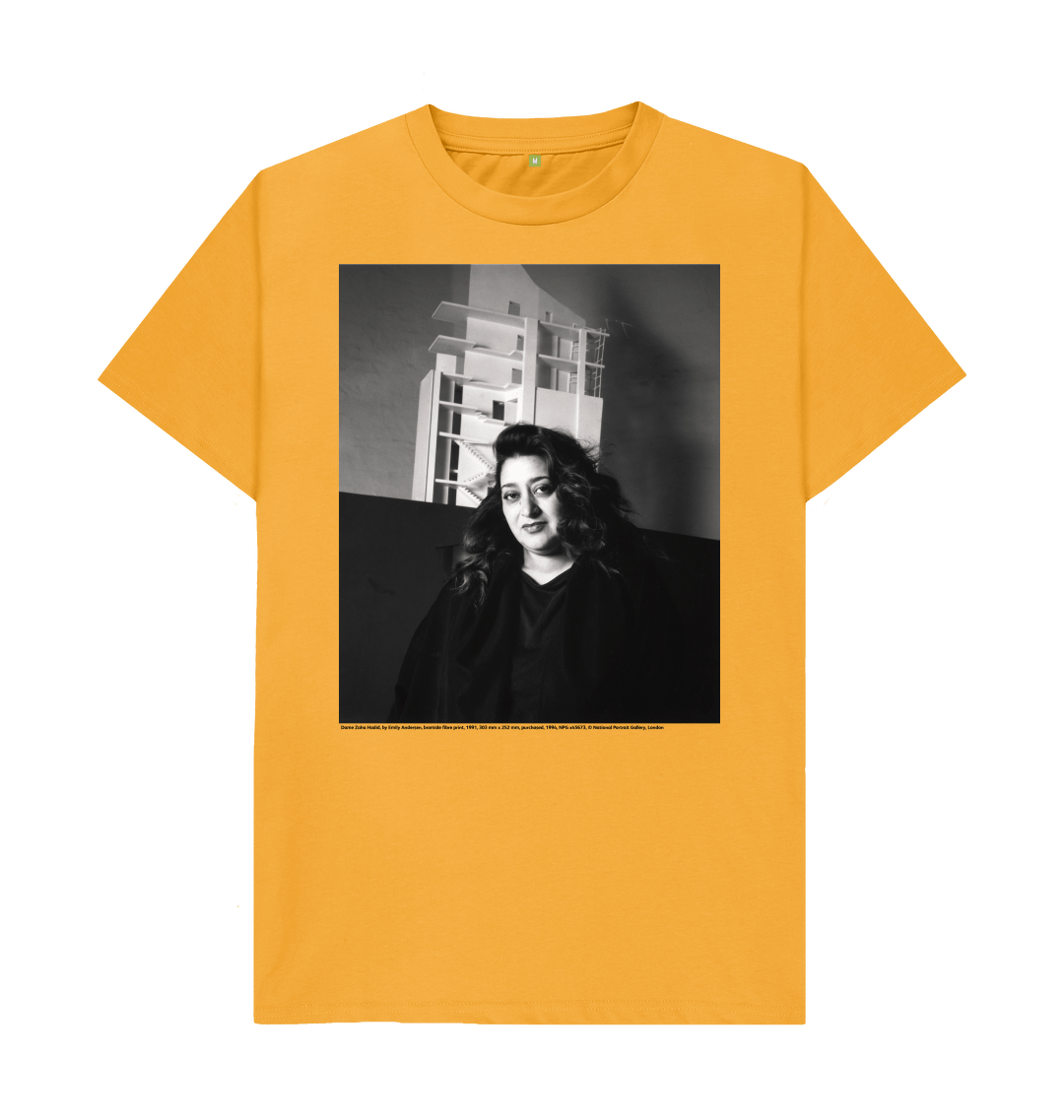 Mustard printed t shirt front