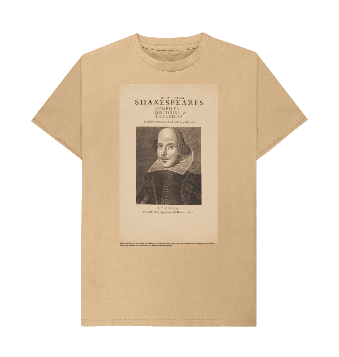Sand printed t shirt front