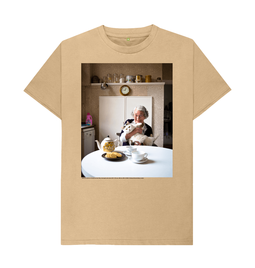 Sand printed t shirt front