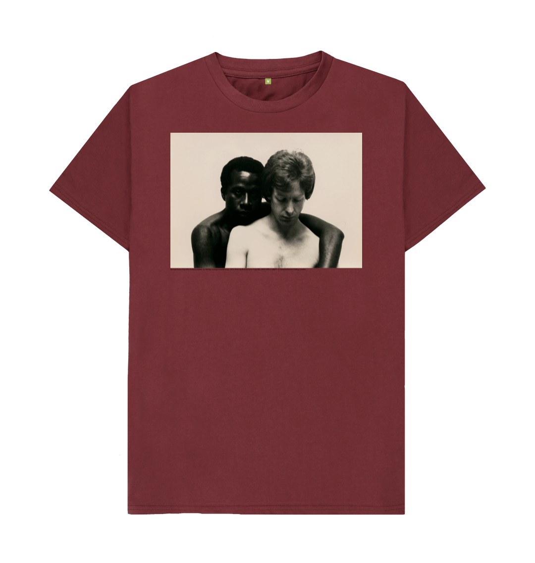 Red wine printed t shirt front