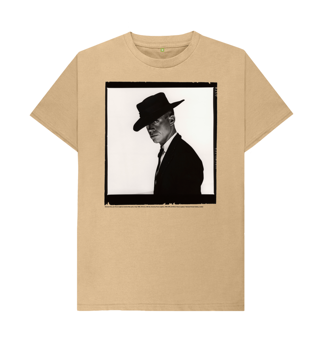 Sand printed t shirt front