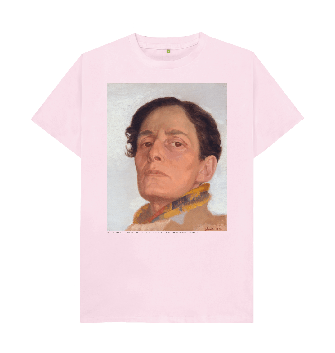 Pink printed t shirt front