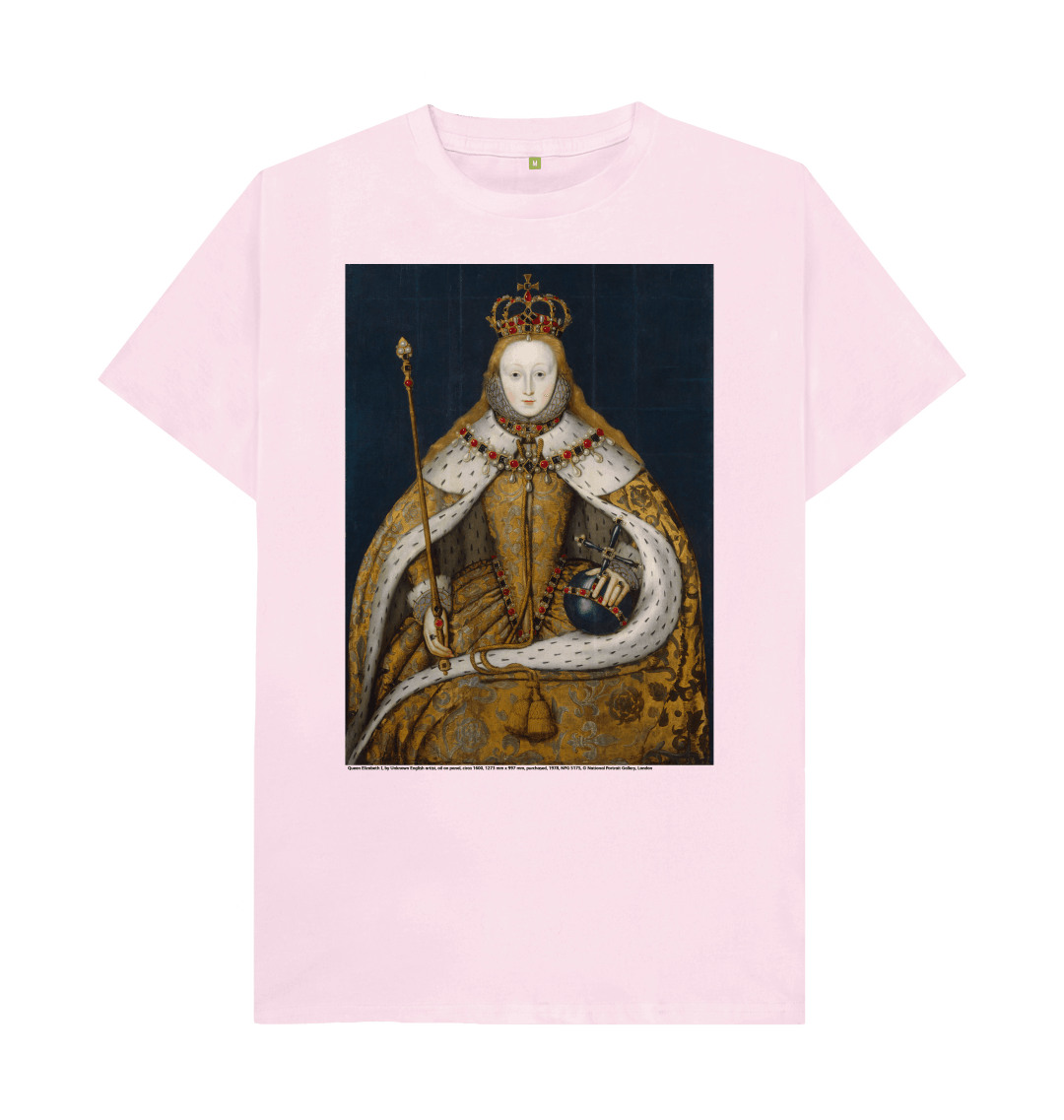 Pink printed t shirt front