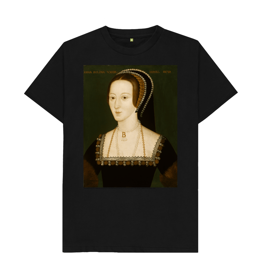 Black printed t shirt front
