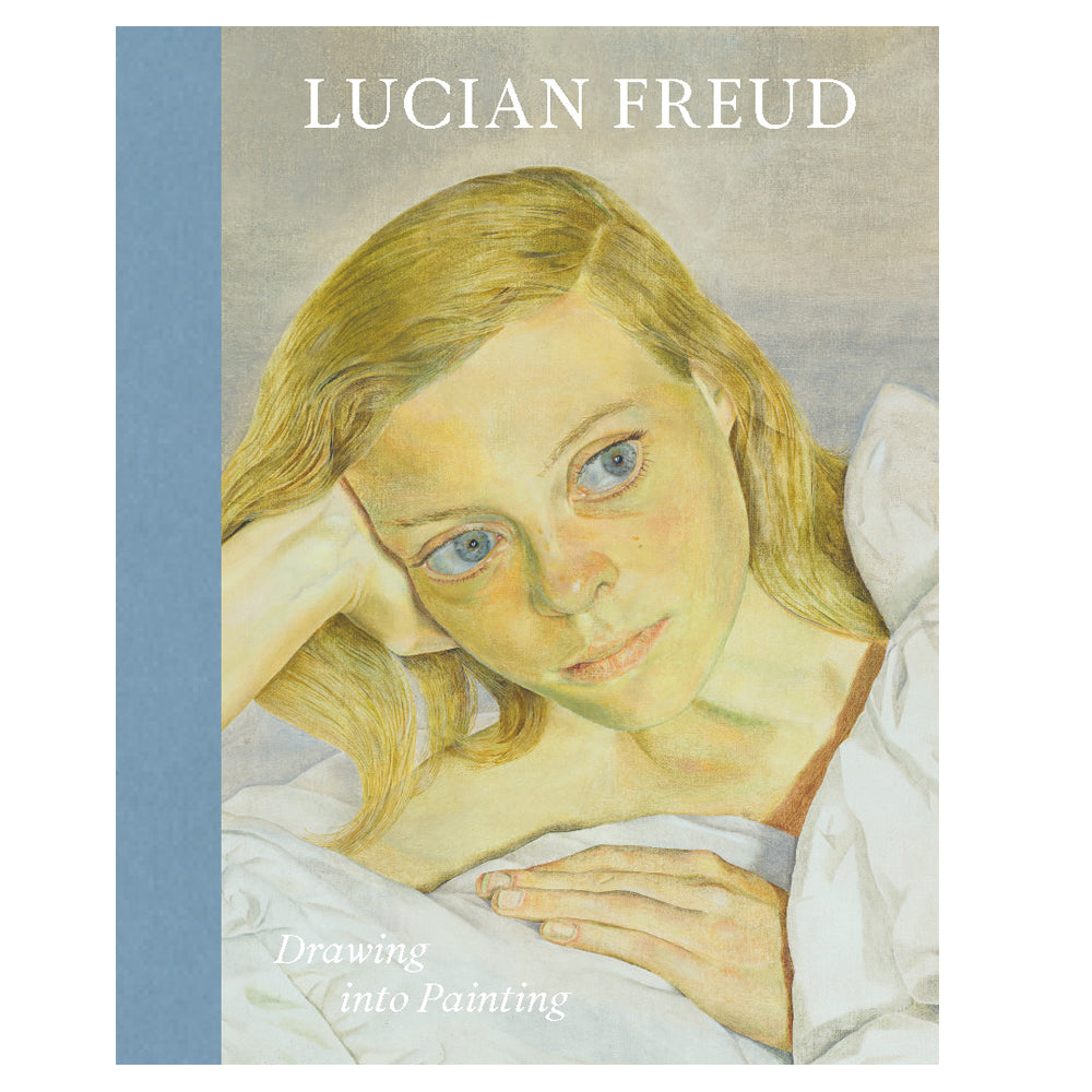 Lucian freud drawing into painting catalogue cover