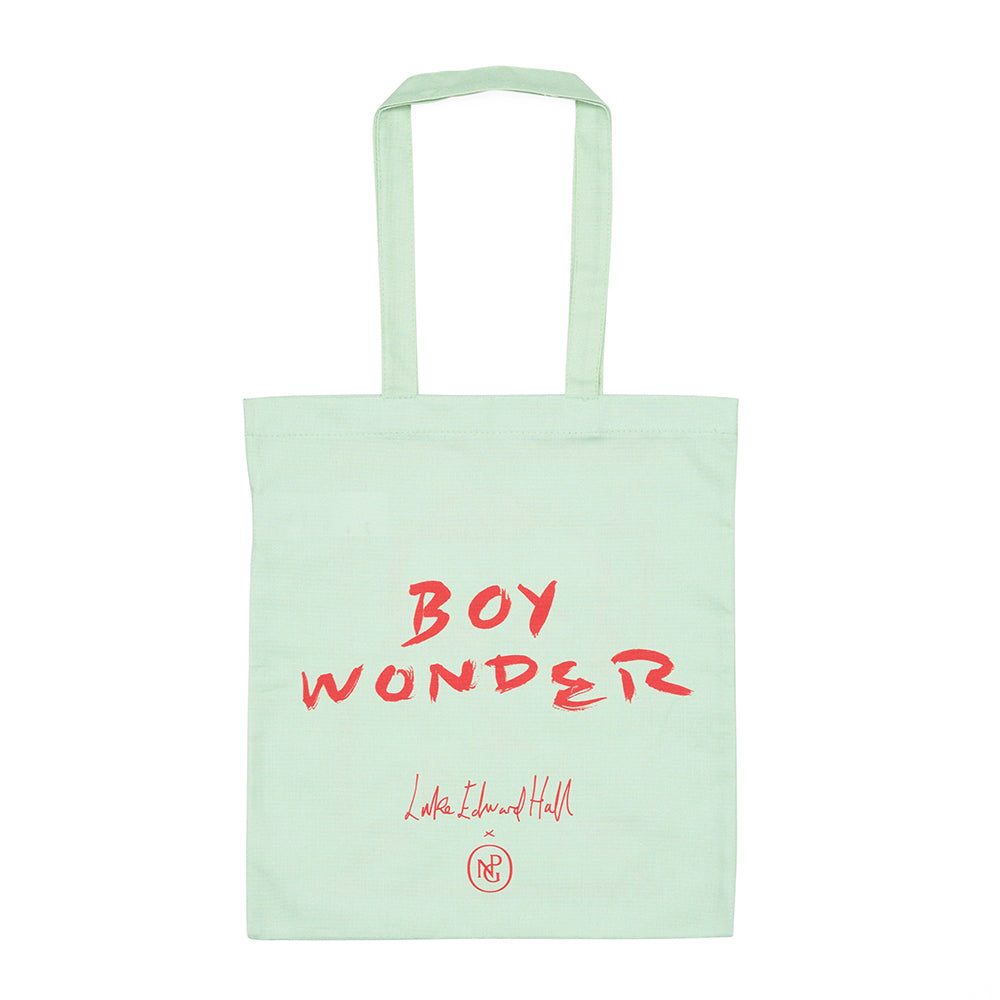 Luke edward hall boy wonder tote bag back