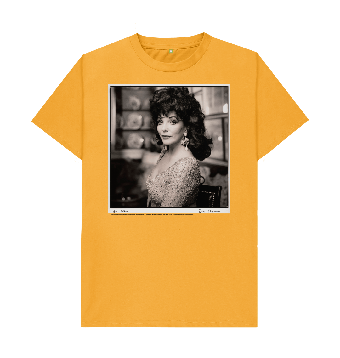 Mustard printed t shirt front
