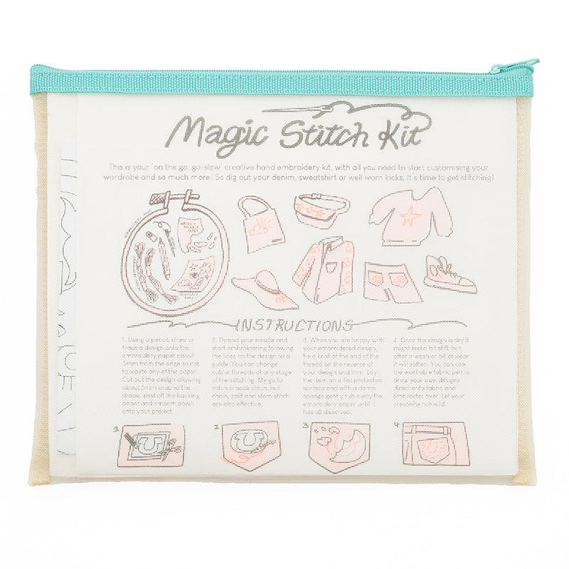 Magic stitch kit back