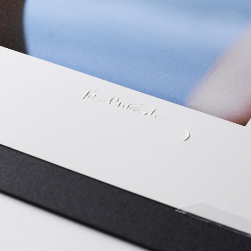 Mccartney embossed signature harrison