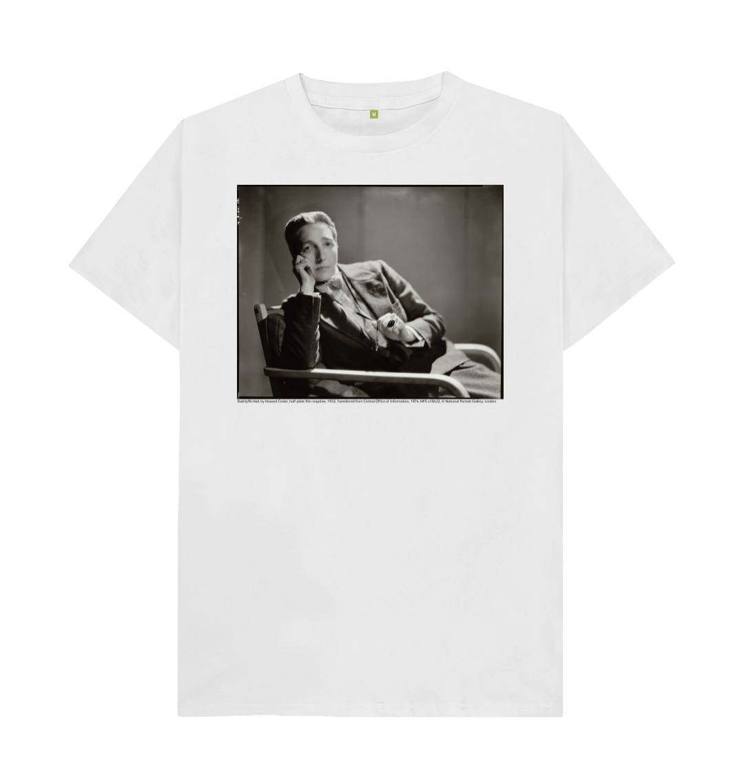 White printed t shirt front