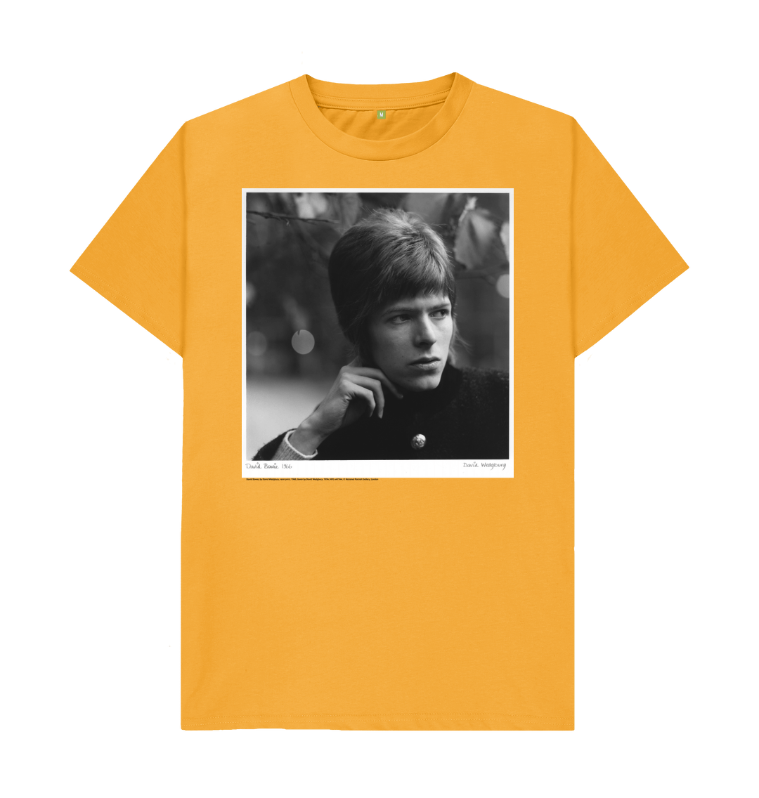 Mustard printed t shirt front