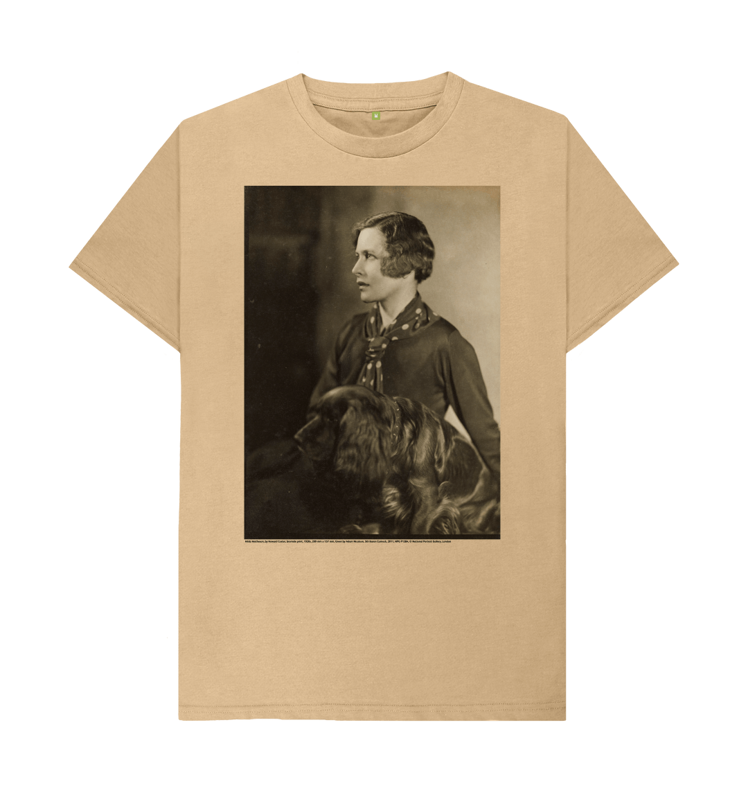 Sand printed t shirt front