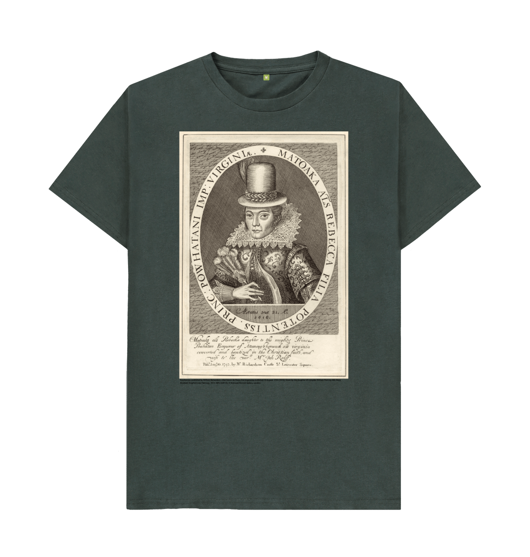 Dark grey printed t shirt front