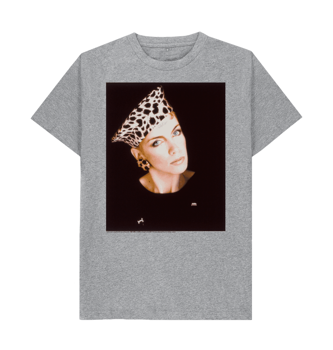 Athletic grey printed t shirt front