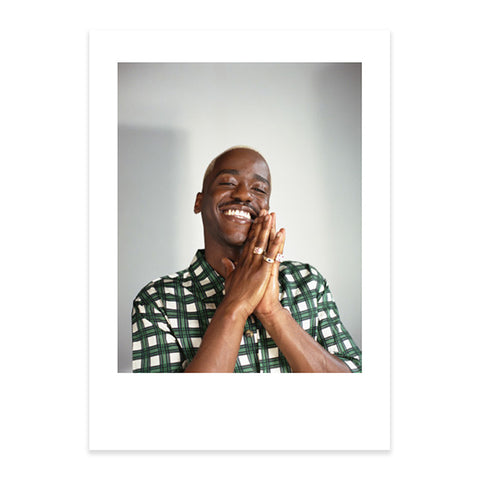 Ncuti Gatwa by Jonangelo Molinari, Taylor Wessing Photo Portrait Prize 2023, Postcard