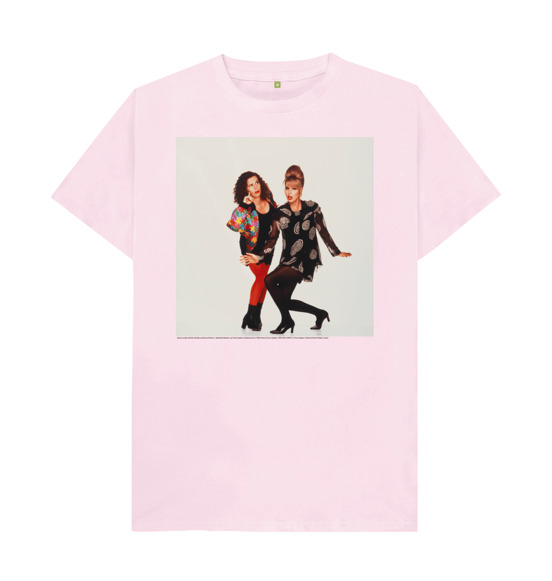 Pink printed t shirt front