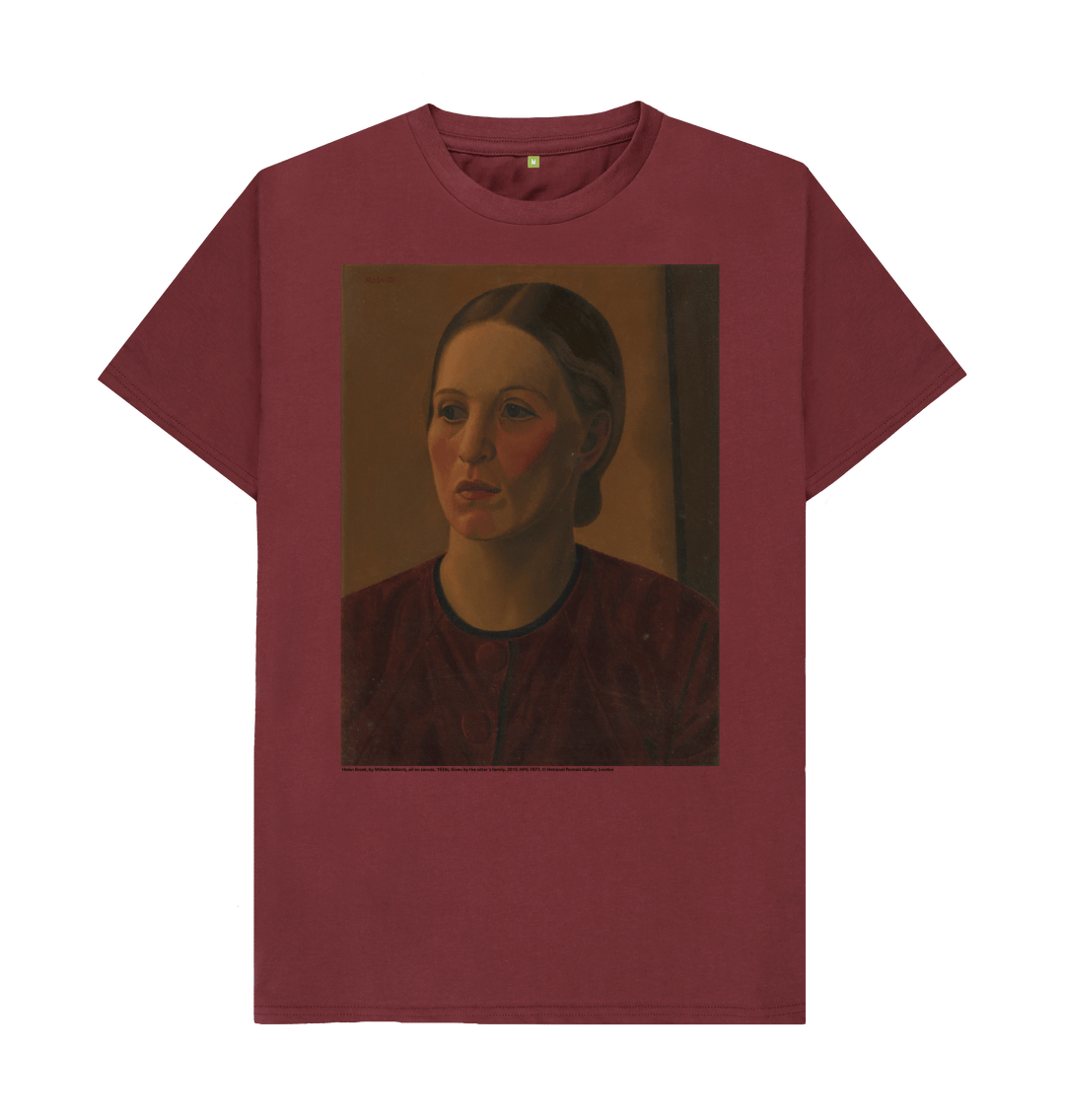Red wine printed t shirt front