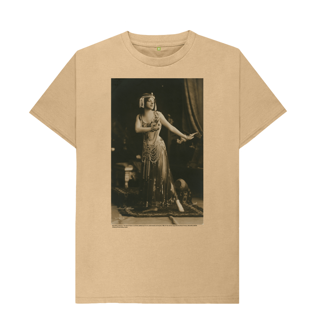 Sand printed t shirt front