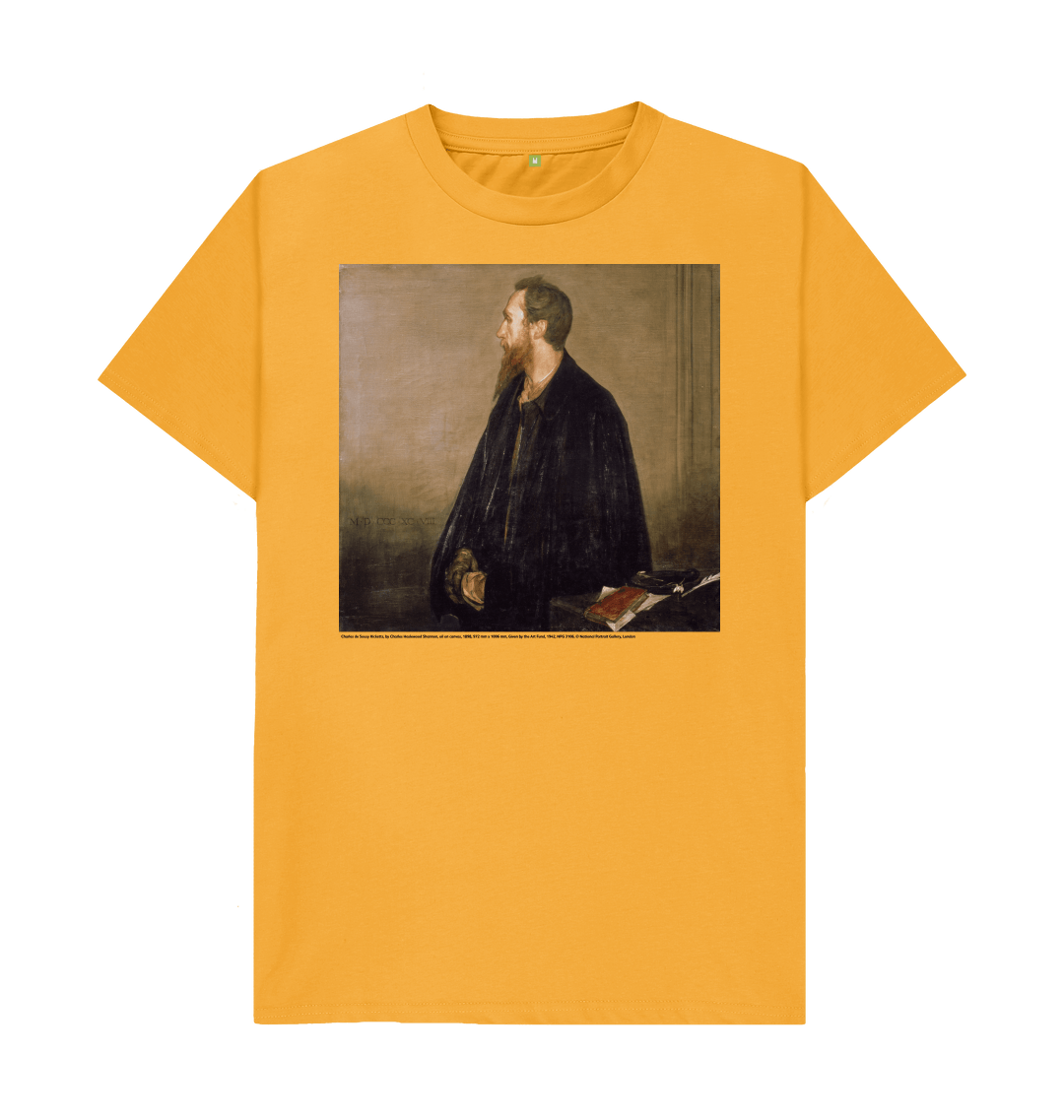 Mustard printed t shirt front