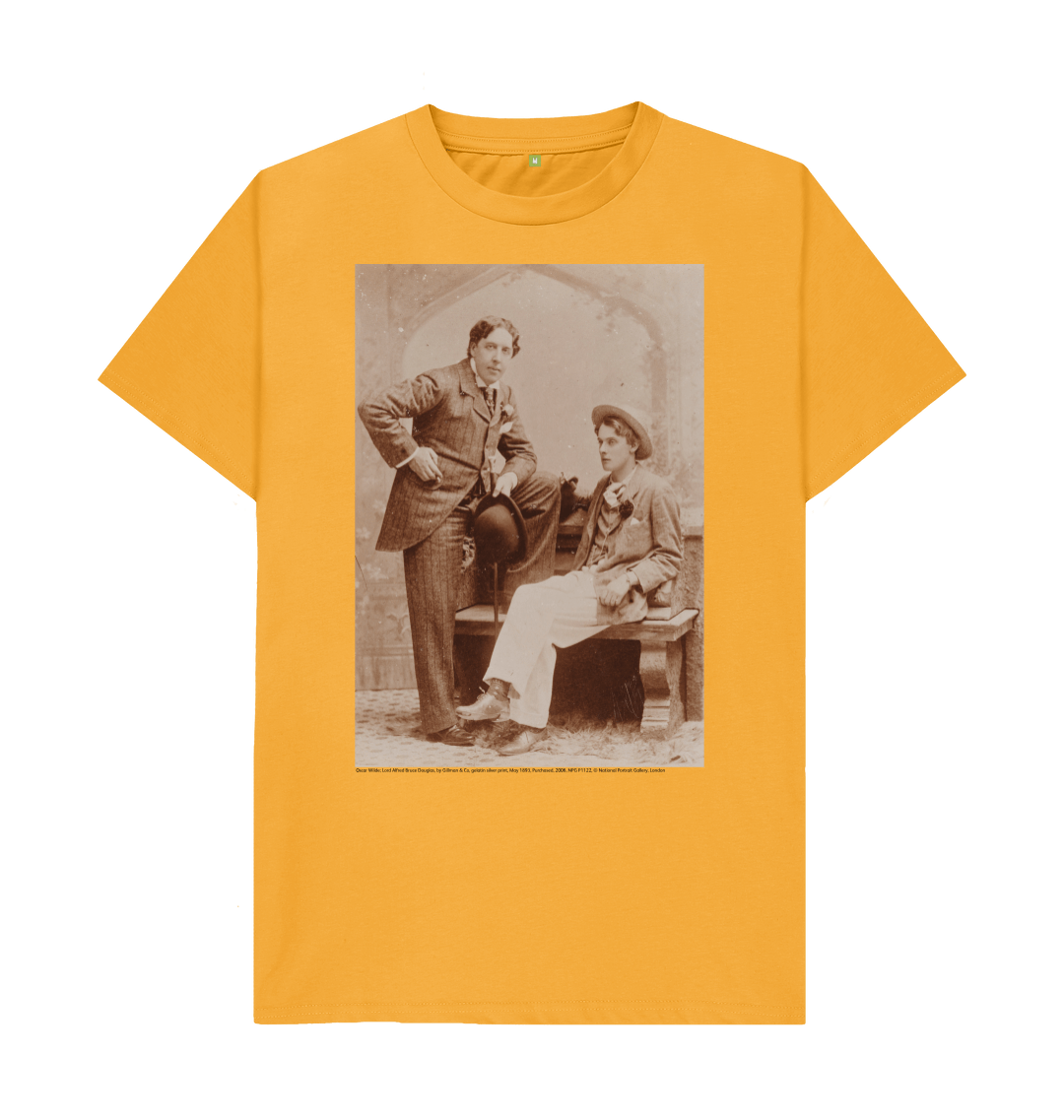 Mustard printed t shirt front
