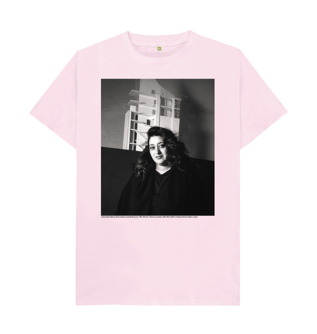 Pink printed t shirt front