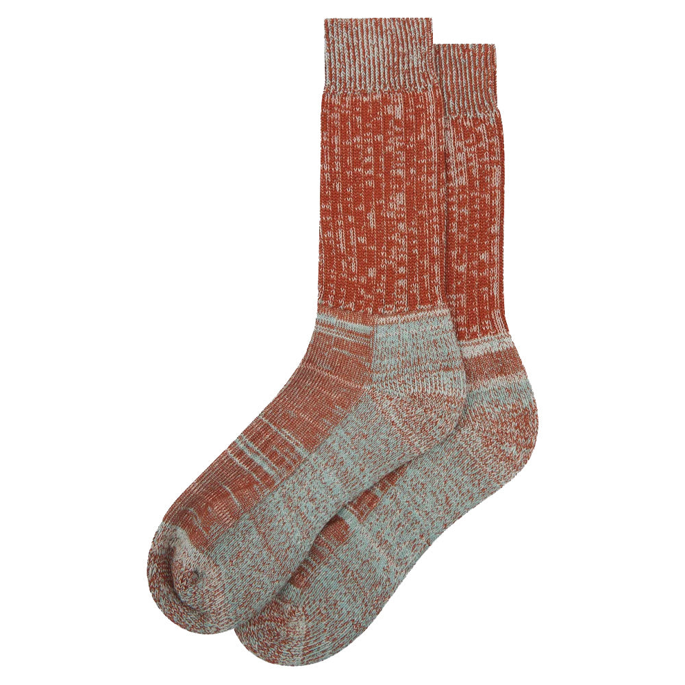 Organic cotton socks chestnut