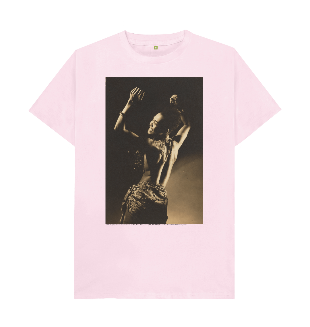 Pink printed t shirt front